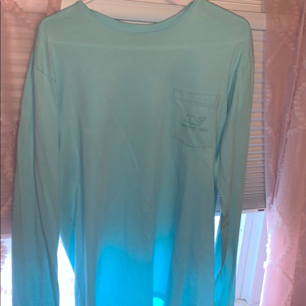 Vineyard Vines Mint Green Long-sleeve Tee